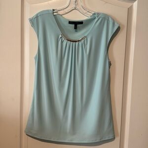 WHBM cap sleeve blouse